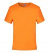 Custom polyester short sleeve marathon quick drying T-shirt