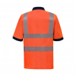 200 gsm High Vision Reflective Polo shirt