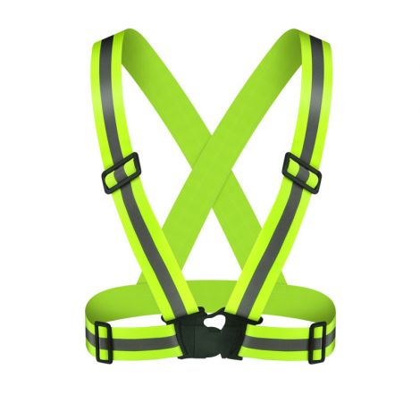 High Visibility Elastic Adjustable Outdoor Runner Reflective Belt Strap